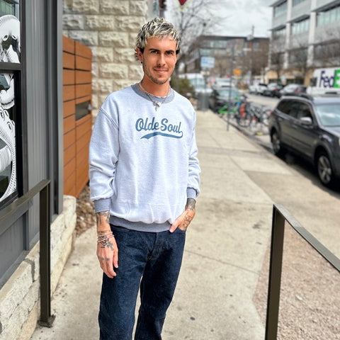Olde Soul Varsity Inside Out Sweatshirt