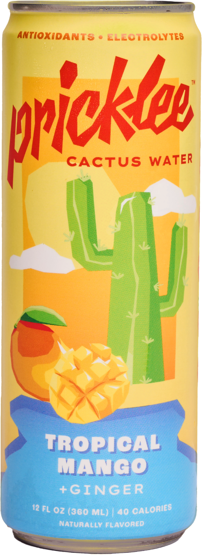 Mango Ginger by π΅ Pricklee Cactus Water π΅