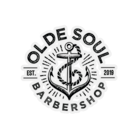 Olde Soul Barbershop Round Sticker