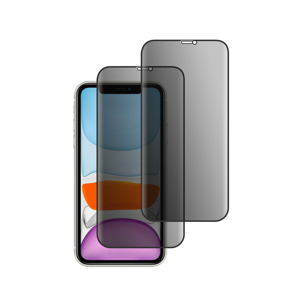 iPhone XR & 11 Screen Guard (Privacy Series) *2 Pack* by Simply Carbon Fiber