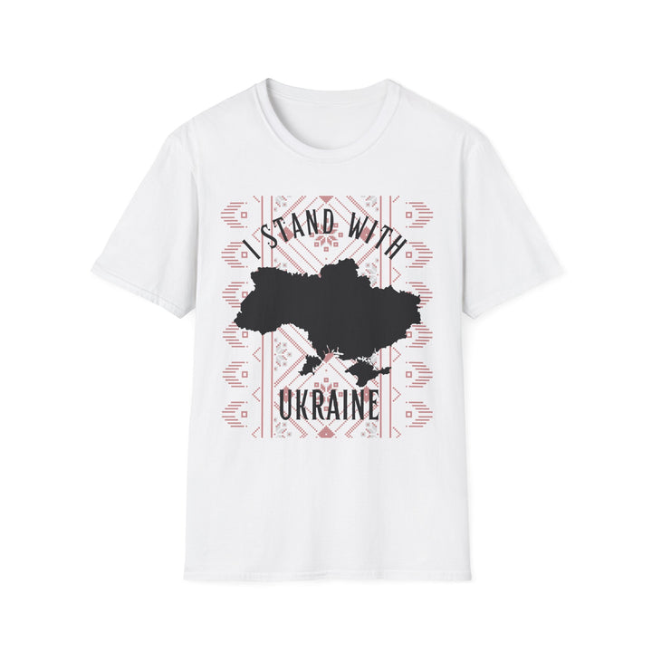 'I Stand With Ukraine' With Vishivanka Unisex Softstyle T-Shirt