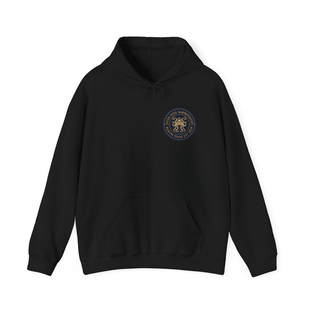 Gold Patch Hooded Sweatshirt