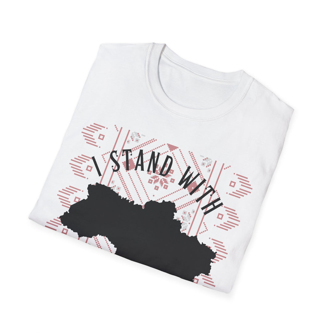 'I Stand With Ukraine' With Vishivanka Unisex Softstyle T-Shirt