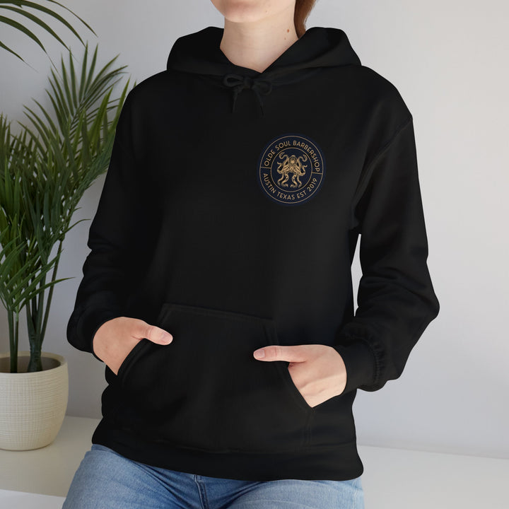 Gold Patch Hooded Sweatshirt