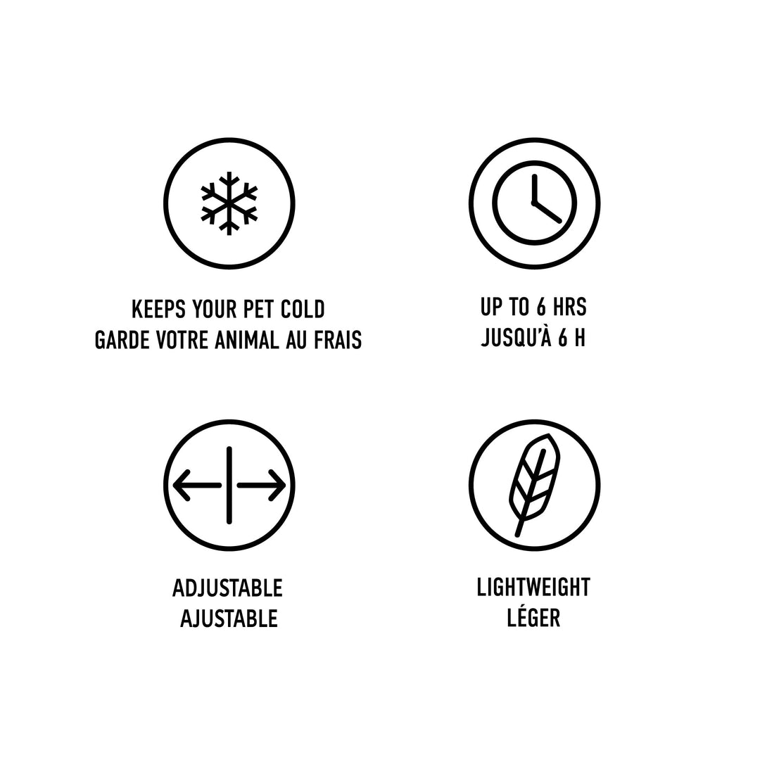 Elasto-Fit Ice Vest - Blue by GF Pet