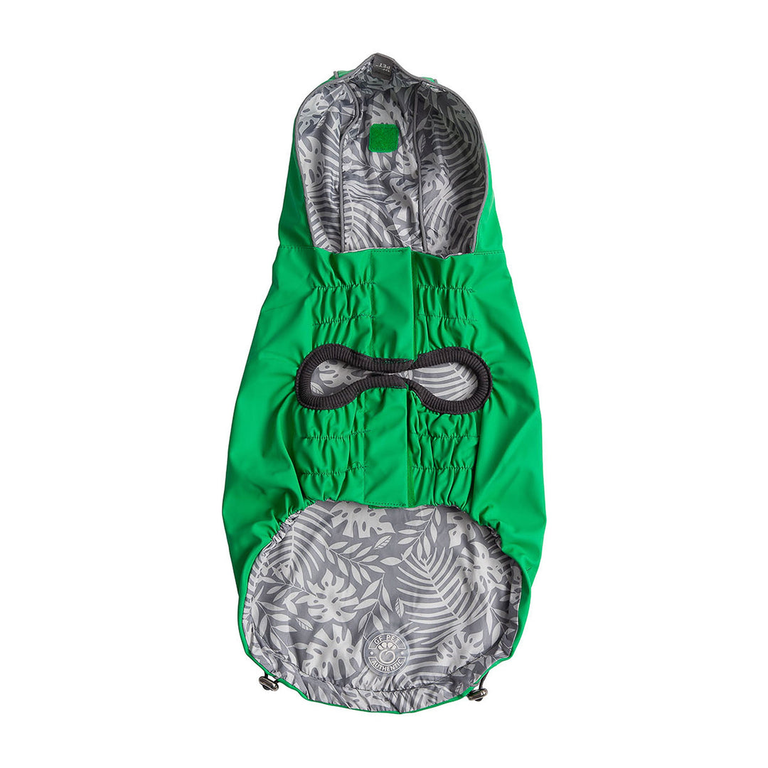 Reversible Elasto-Fit Raincoat - Green by GF Pet