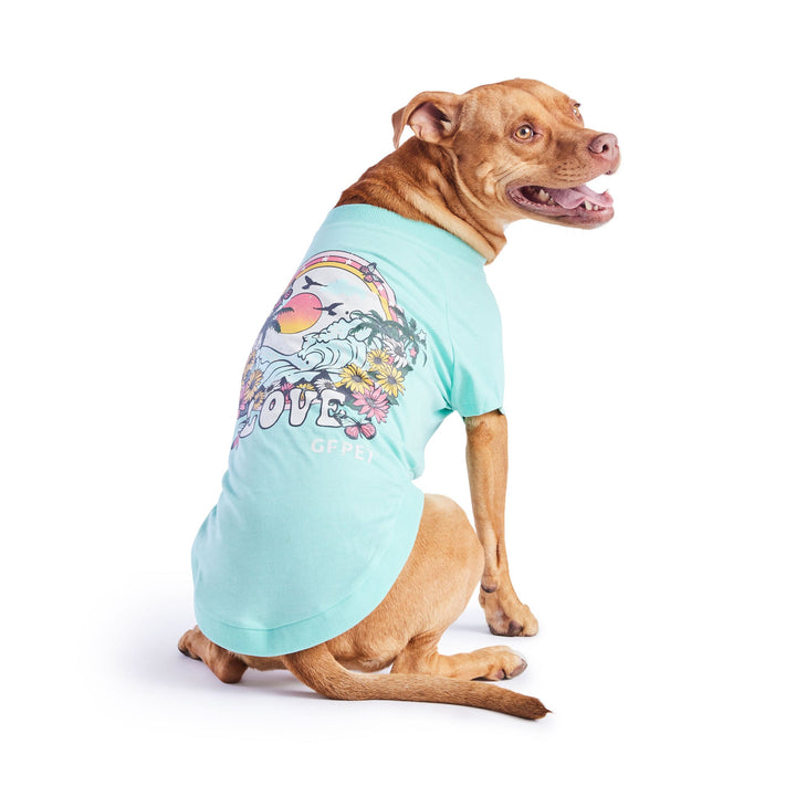 Graphic Tee - Aqua by GF Pet