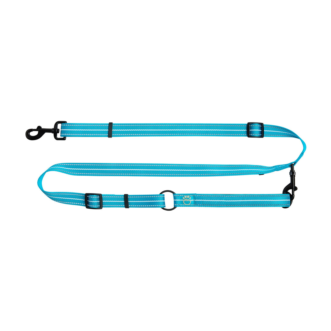 Reflective Leash - EEZY-6 - Neon Blue by GF Pet