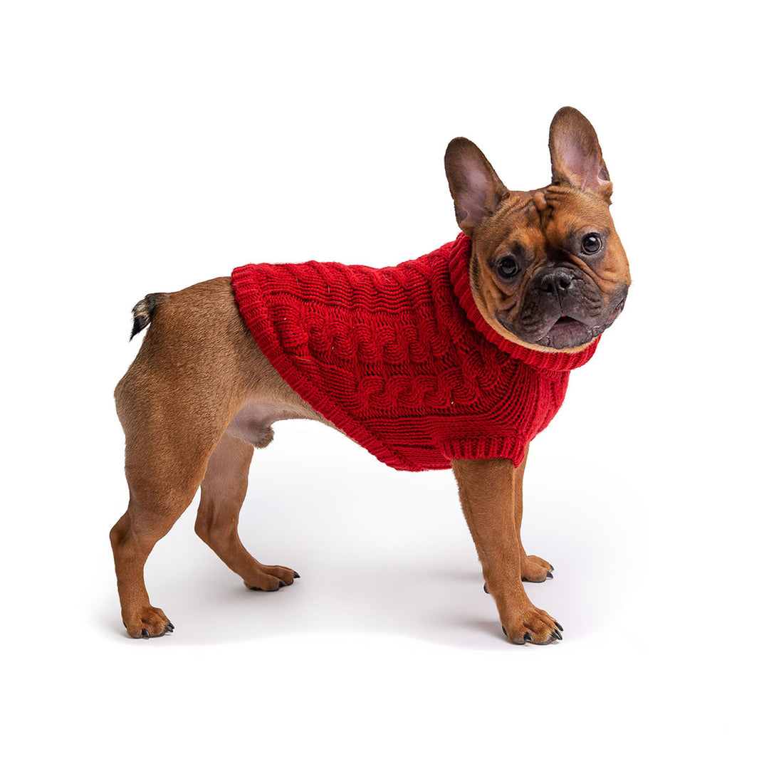 Chalet Sweater - Red by GF Pet