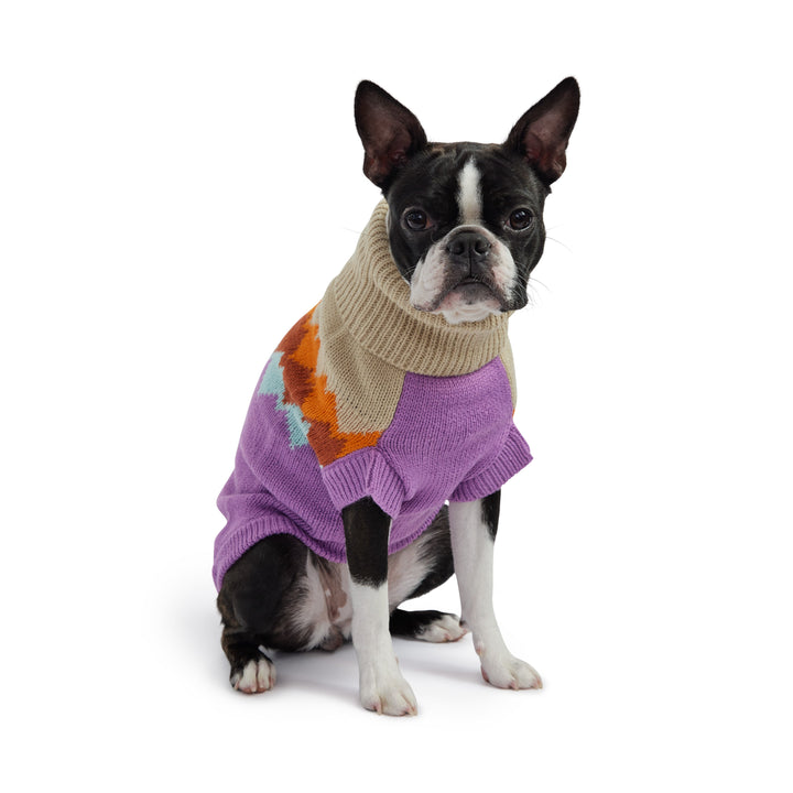 Fireside Sweater - Purple by GF Pet