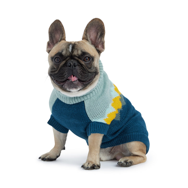 Fireside Sweater - Teal by GF Pet