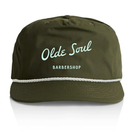 Olde soul barbershop nylon hat