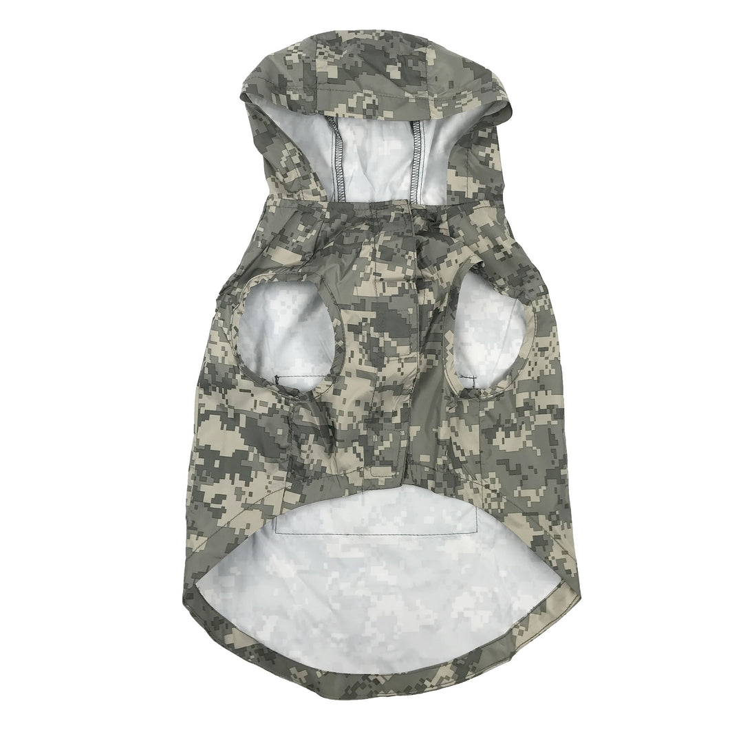 US Army Packable Dog Raincoat - Camo by GF Pet
