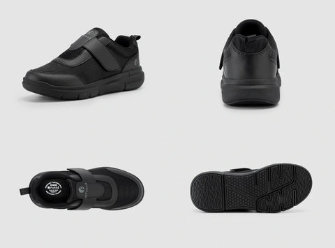 FitVille Men's EasyTop StrapEase Diabetic Shoes V4 by FitVille