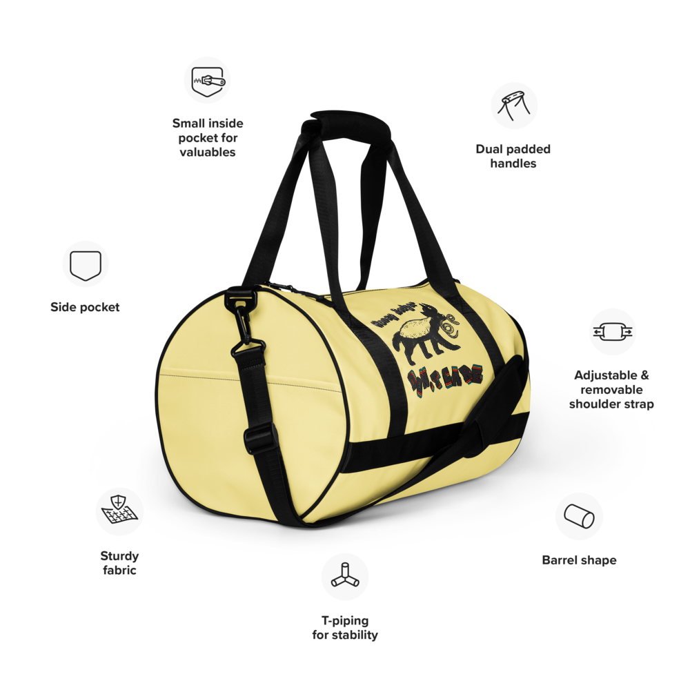 Honey Badger Don't Care Gym Bag
