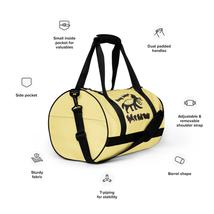 Honey Badger Don't Care Gym Bag