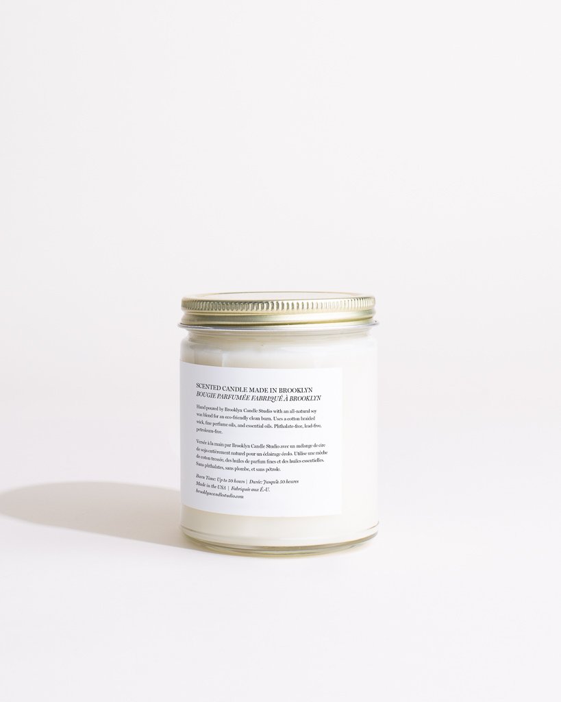 Fern + Moss Minimalist Candle by Brooklyn Candle Studio