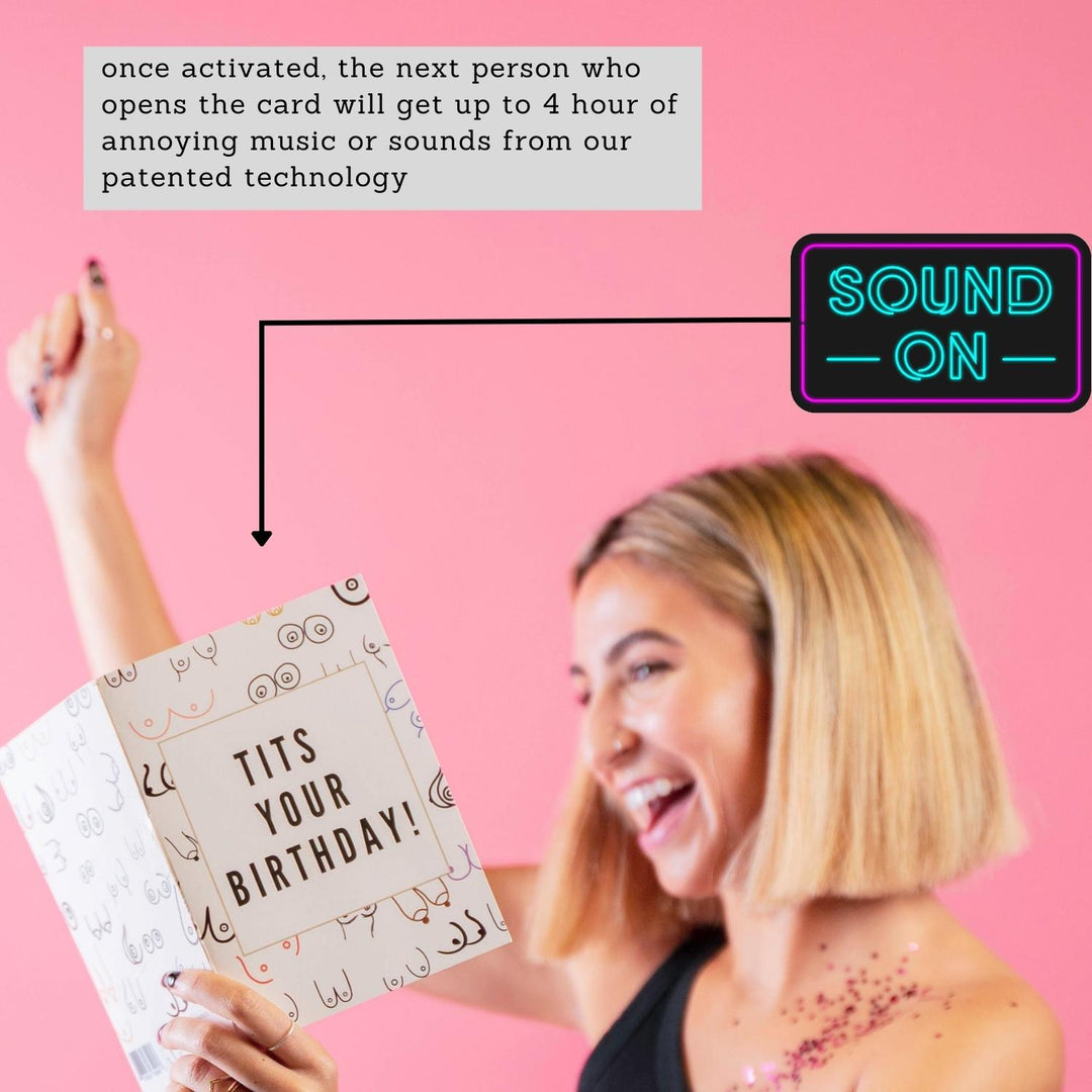 Just For You - Moaning Prank Card by DickAtYourDoor