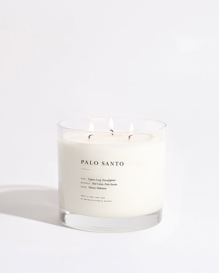 Palo Santo Maximalist 3-Wick Candle by Brooklyn Candle Studio