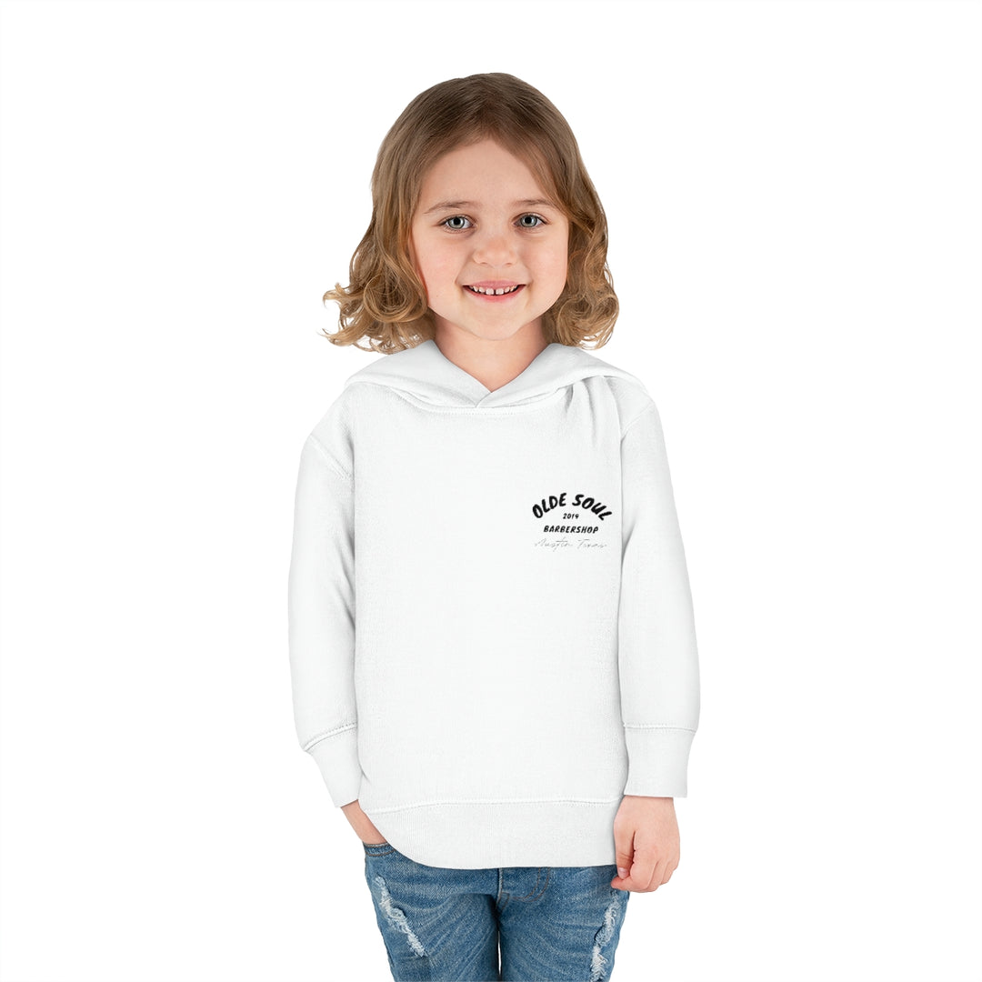 Olde Soul Stickers Toddler Pullover Fleece Hoodie