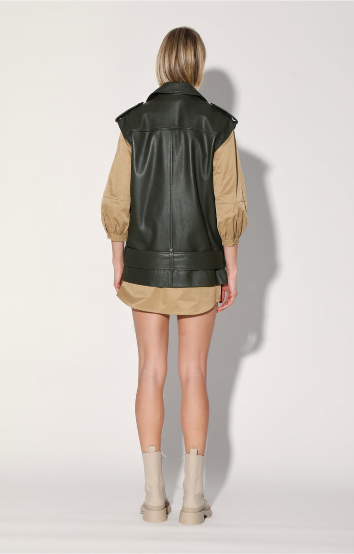Edie Vest, Basil - Leather by Walter Baker