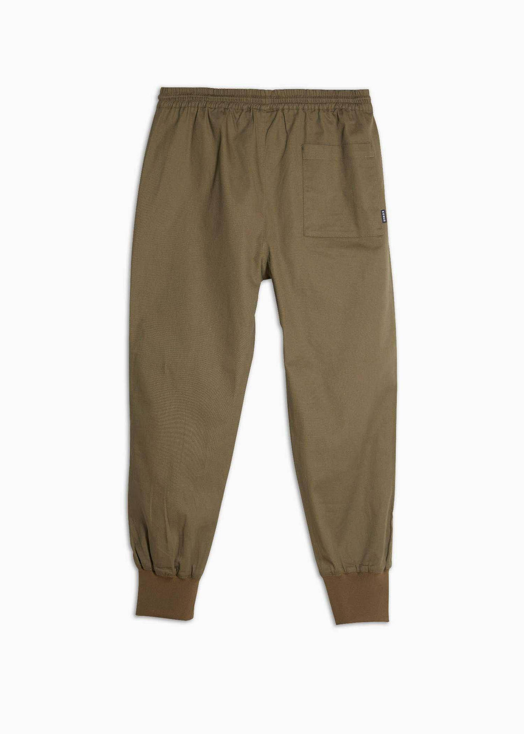 Konus Men's Tactical Strap Cargo Joggers in Tobacco by Shop at Konus