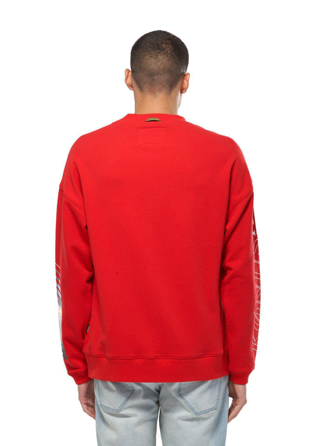 Konus Men's Oversize Sweatshirt in Red by Shop at Konus