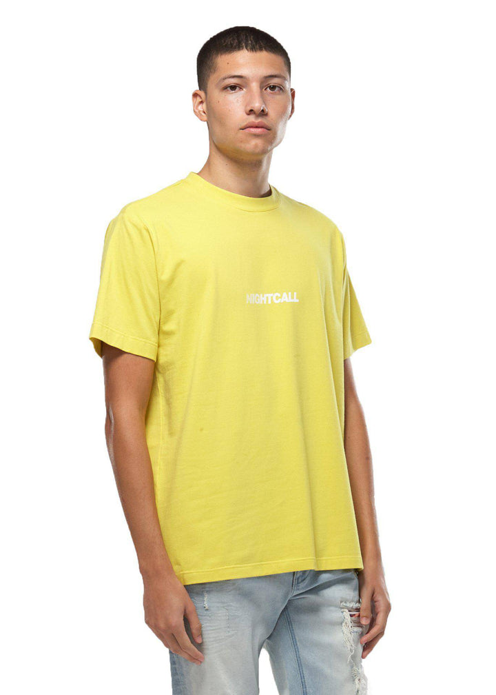 Konus Men's Graphic Tee in Yellow by Shop at Konus