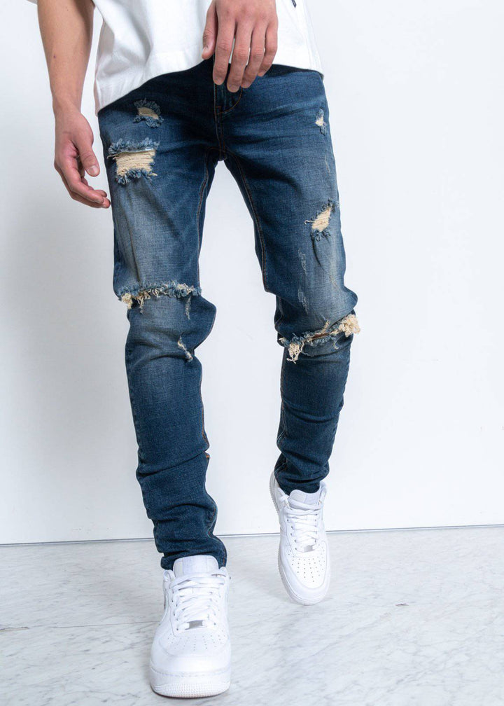 Konus Men's Heavy Wash Denim by Shop at Konus