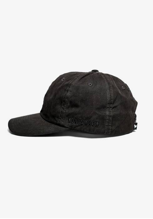 Konus Washed Dad Hat in Black by Shop at Konus