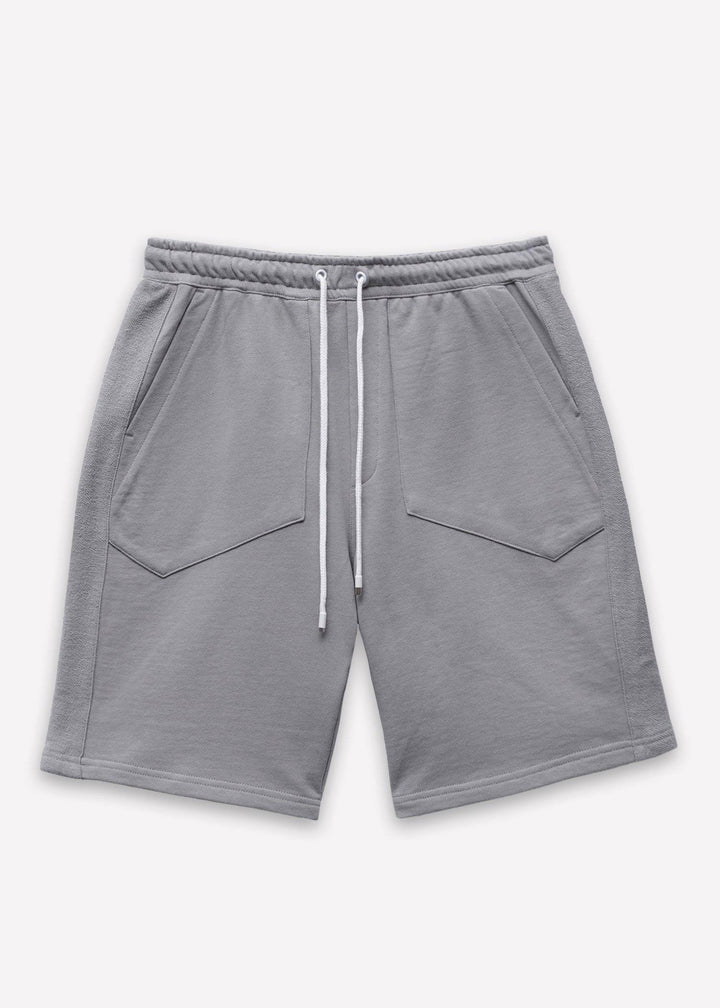 Konus Men's Terry Shorts / Warren In Grey by Shop at Konus