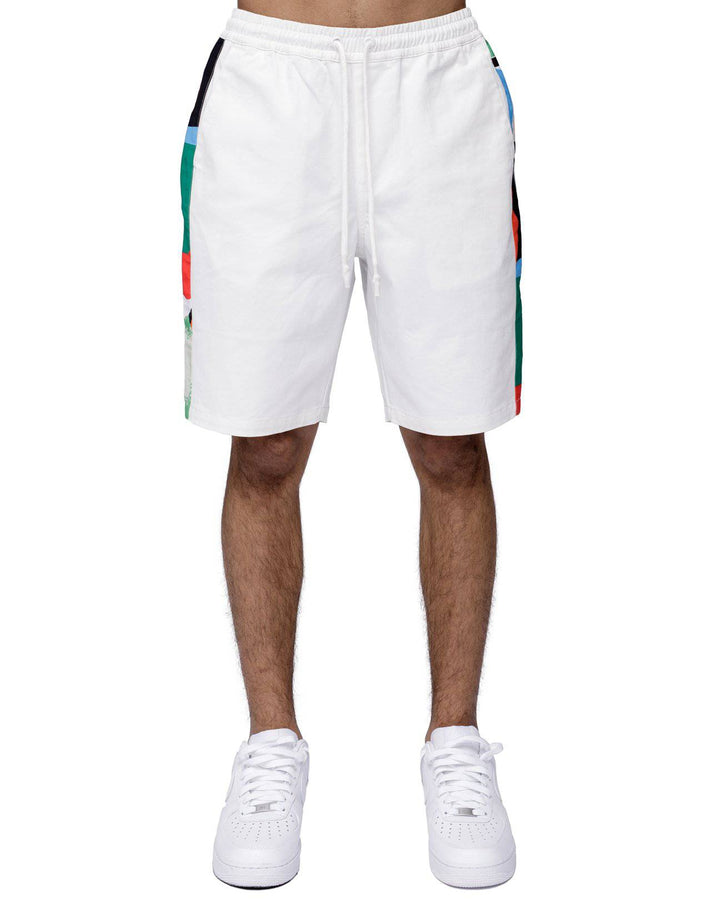 Konus Men's Woven Shorts / Chester In White by Shop at Konus