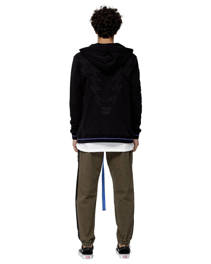 Konus Men's Hoodie / Rey In Black by Shop at Konus