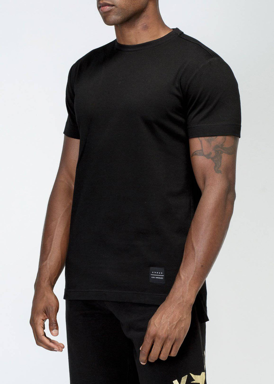 Konus Men's Burnout Tee in Black by Shop at Konus