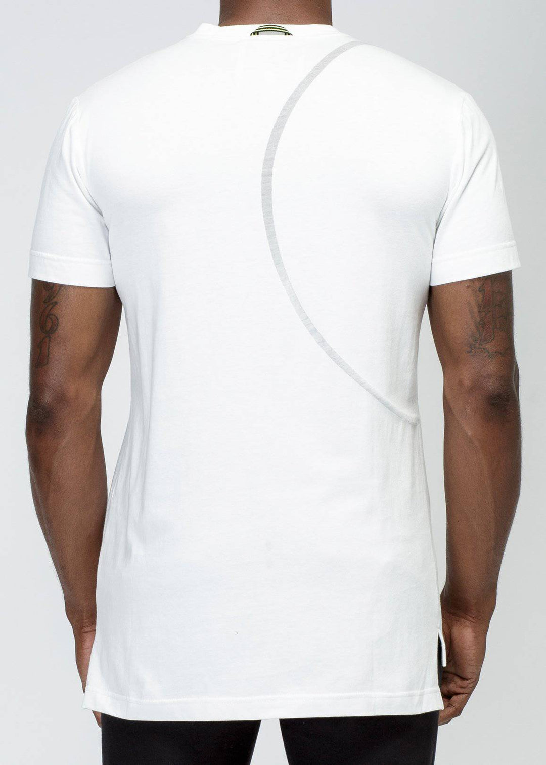 Konus Men's Burnout Tee in White by Shop at Konus