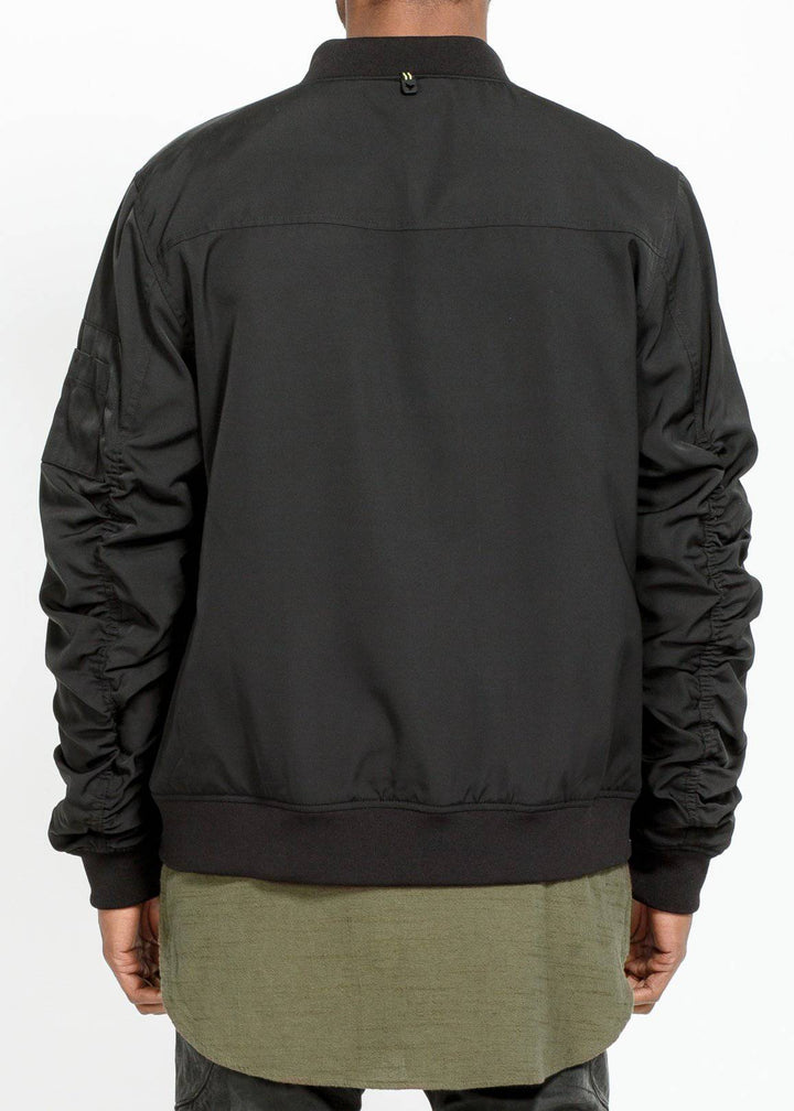 Konus Men's MA-1 Bomber Jacket in Black by Shop at Konus