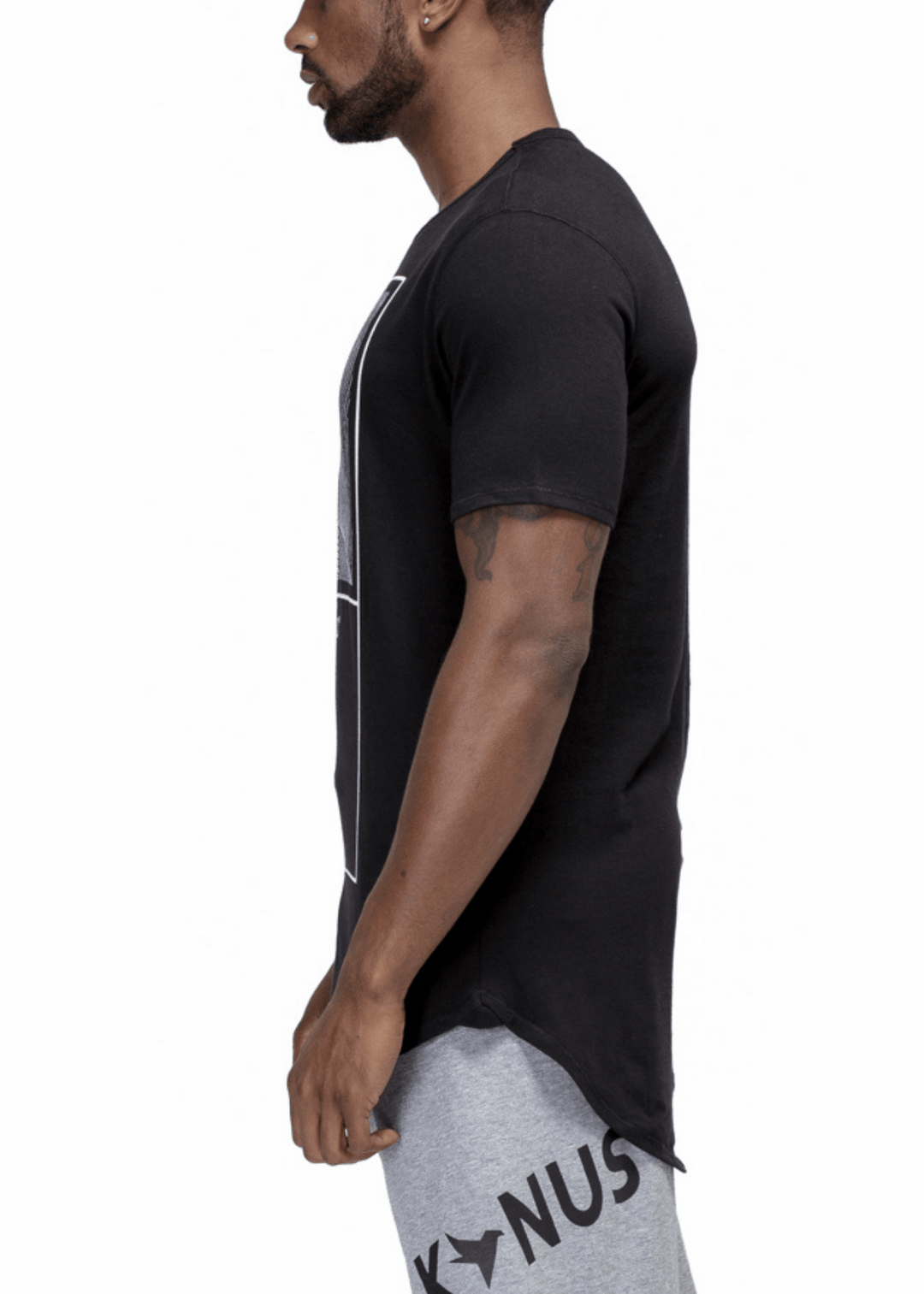 Konus Men's Authenticity Graphic Tee in Black by Shop at Konus