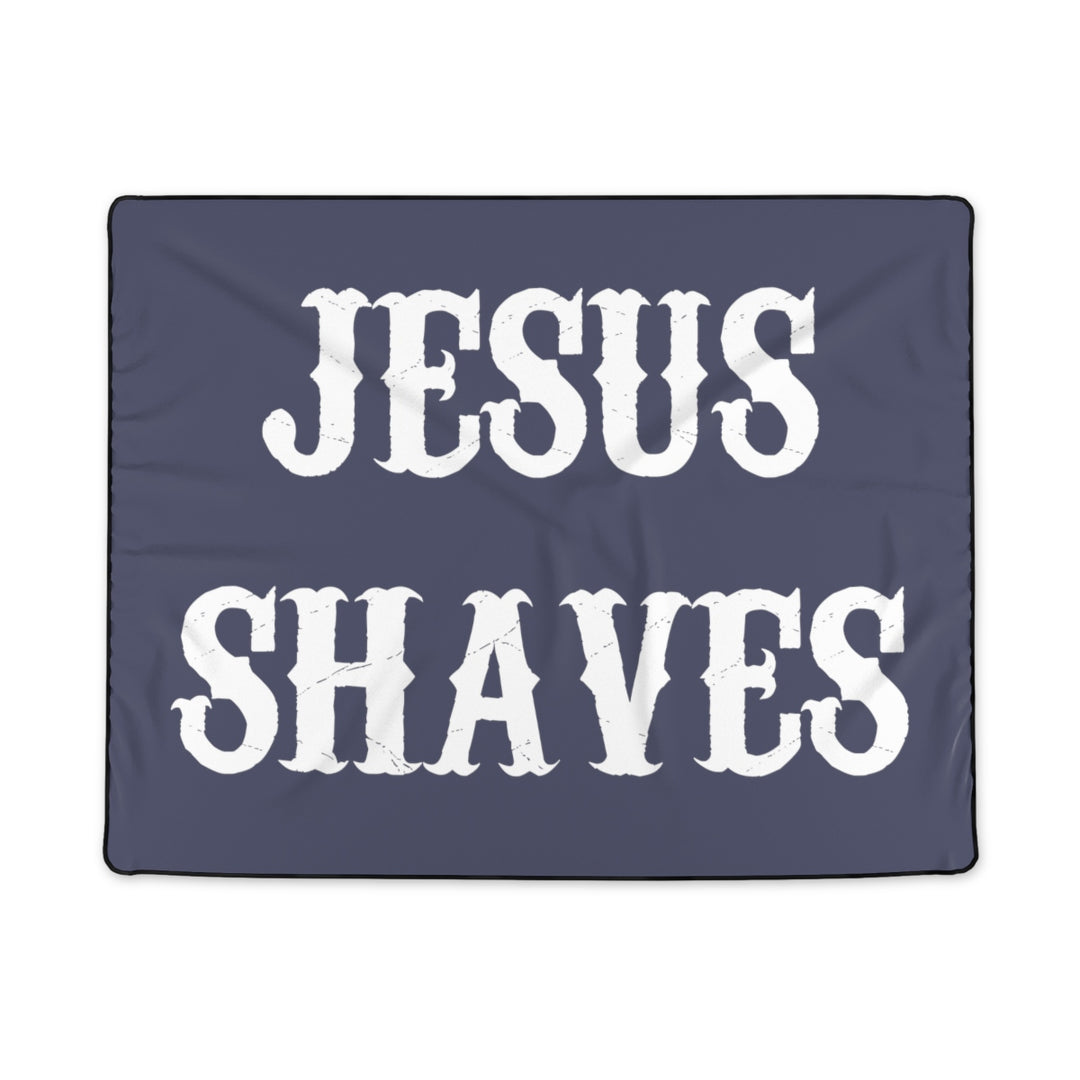 'Jesus Shaves' Blanket