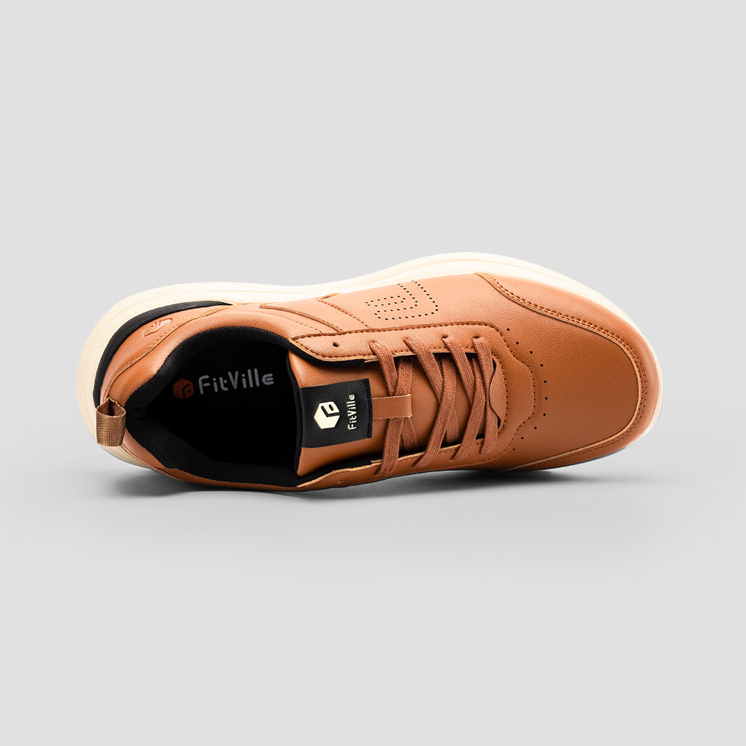 Pre-order FitVille Men BriskWalk Oxford Deluxe Lace-up by FitVille