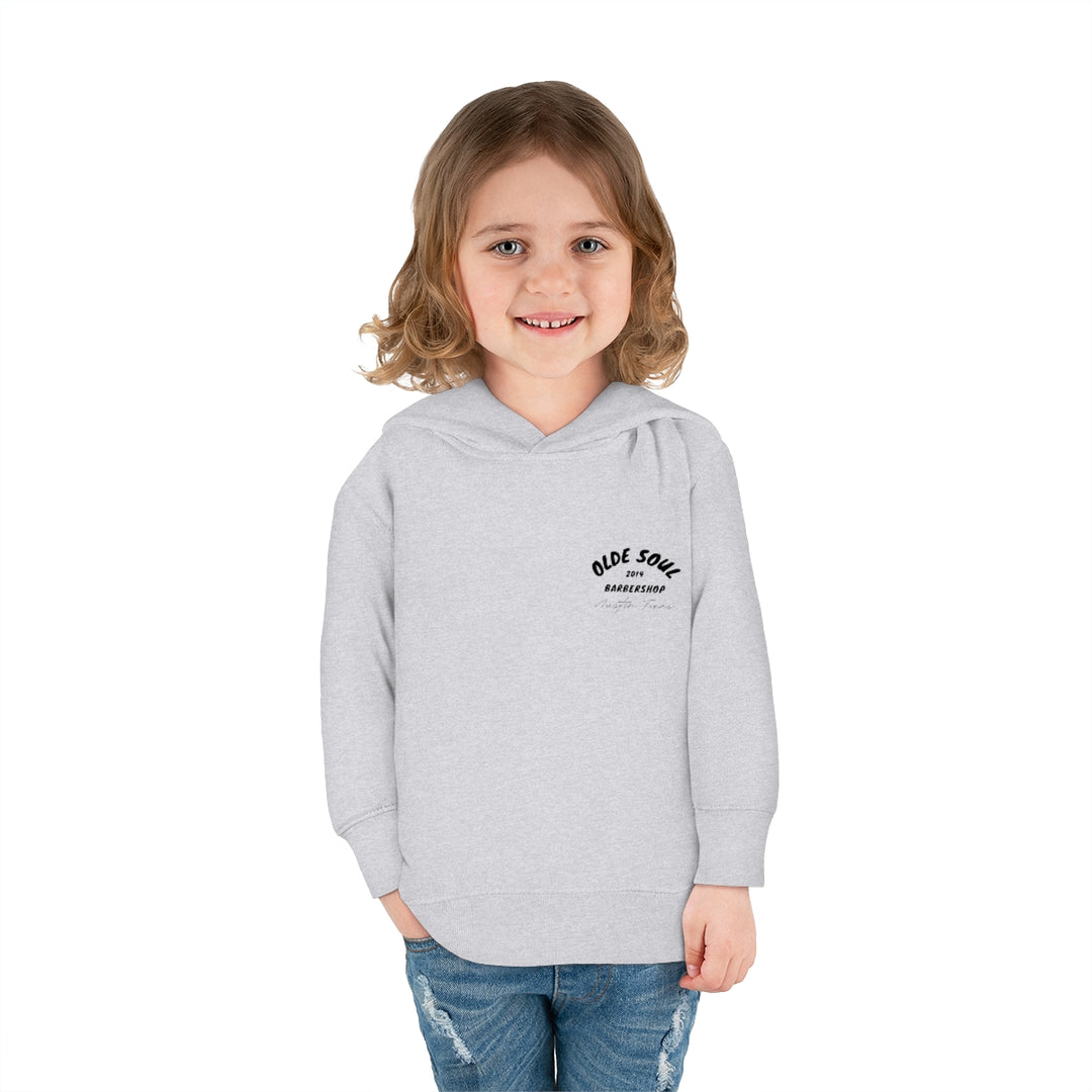 Olde Soul Stickers Toddler Pullover Fleece Hoodie