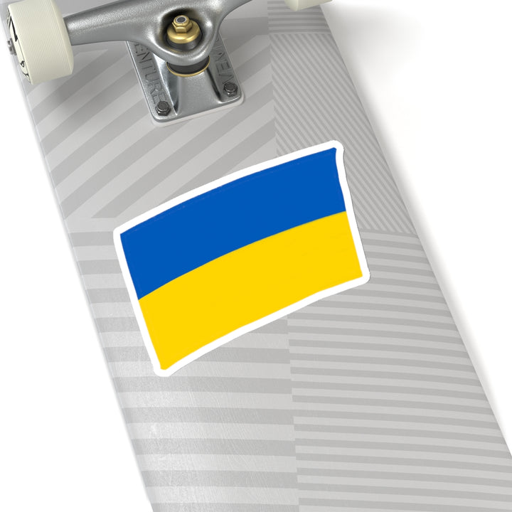 Ukrainian Flag Sticker