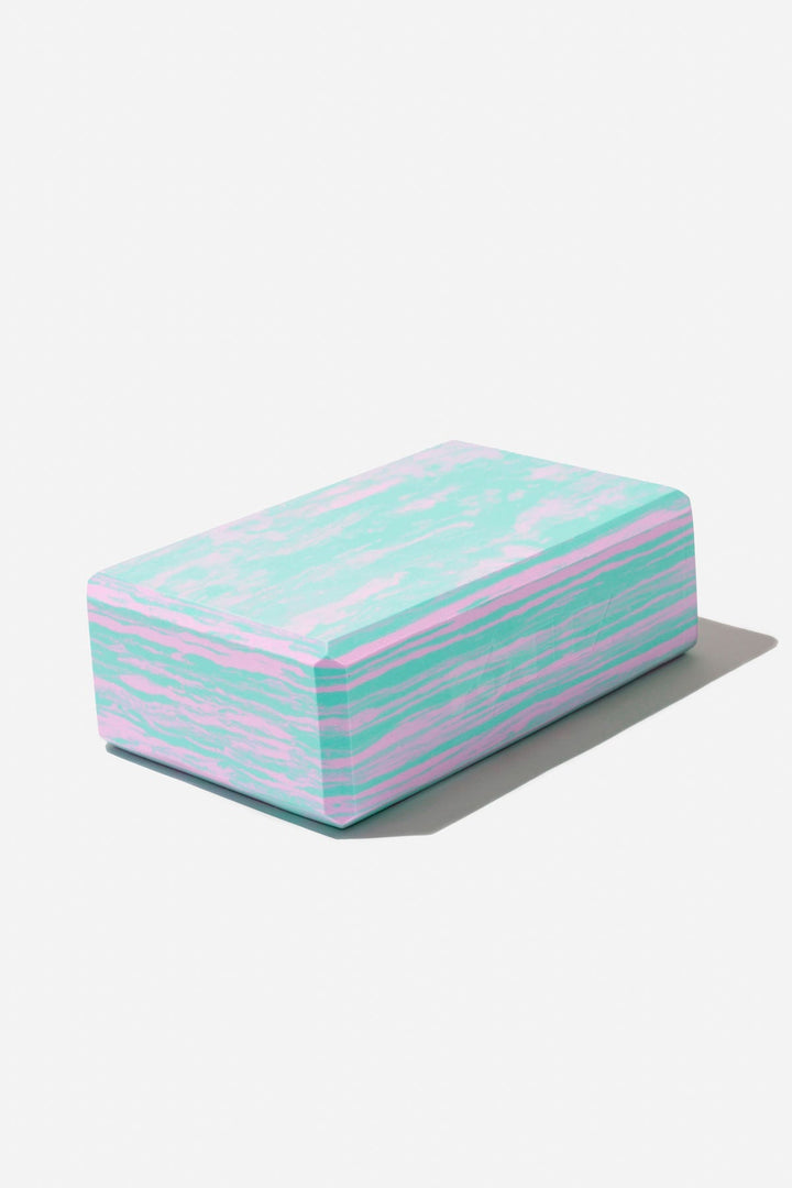 Prismatic Swirl Yoga Block by POPFLEX®