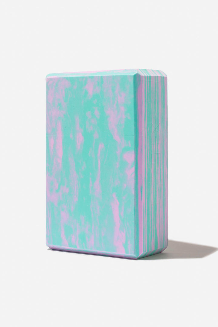 Prismatic Swirl Yoga Block by POPFLEX®