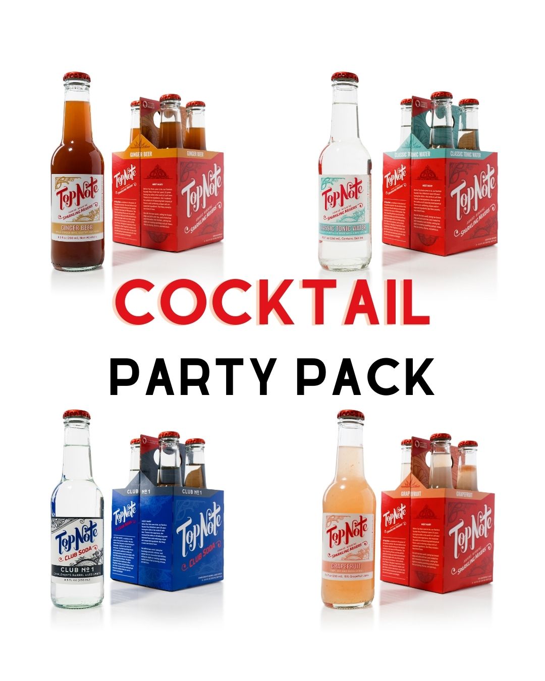 Cocktail Party Pack by Top Note Tonic Store