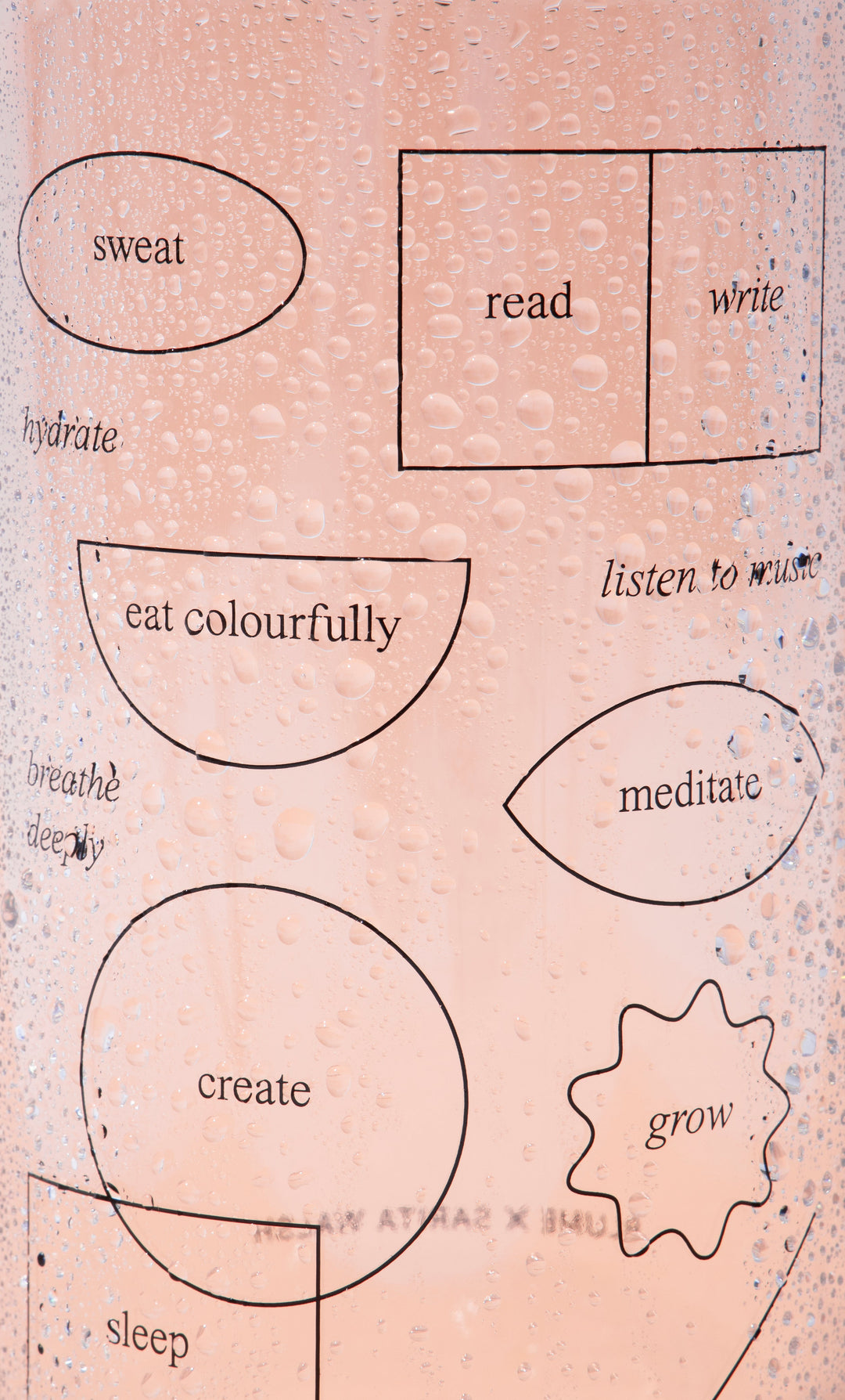 Self Care Water Bottle by Blume