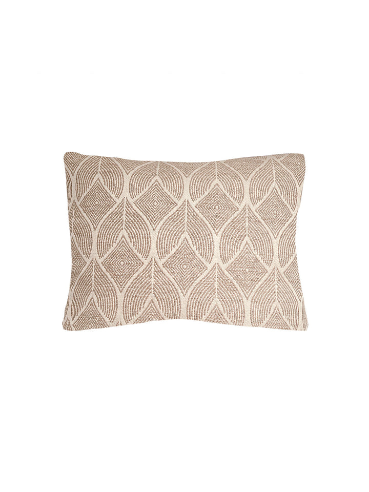 Cool Tropics Mocha Outdoor Pillow by Anaya