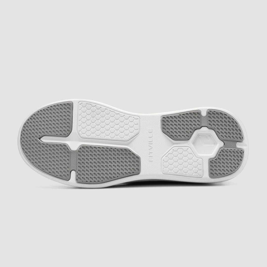 FitVille Men's BriskWalk Recovery Slip-On Shoes by FitVille