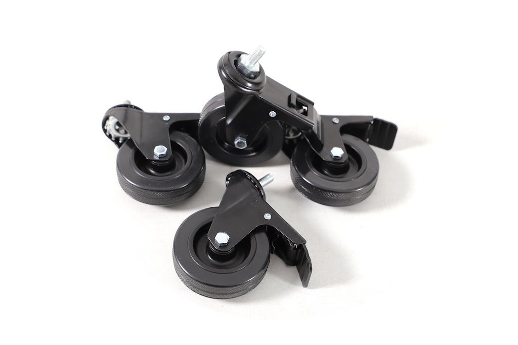 Heavy-Duty Lockable Table Casters (Set of 4) by EFFYDESK