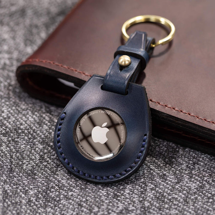 Leather Apple Air Tag Holder by Lifetime Leather Co