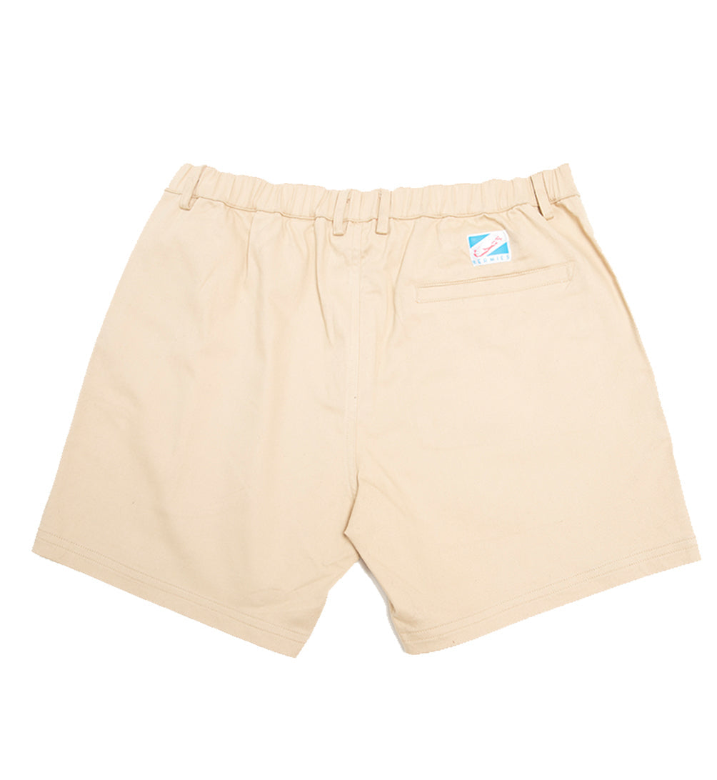 Cotton Shorts - Khaki by Bermies Swimwear